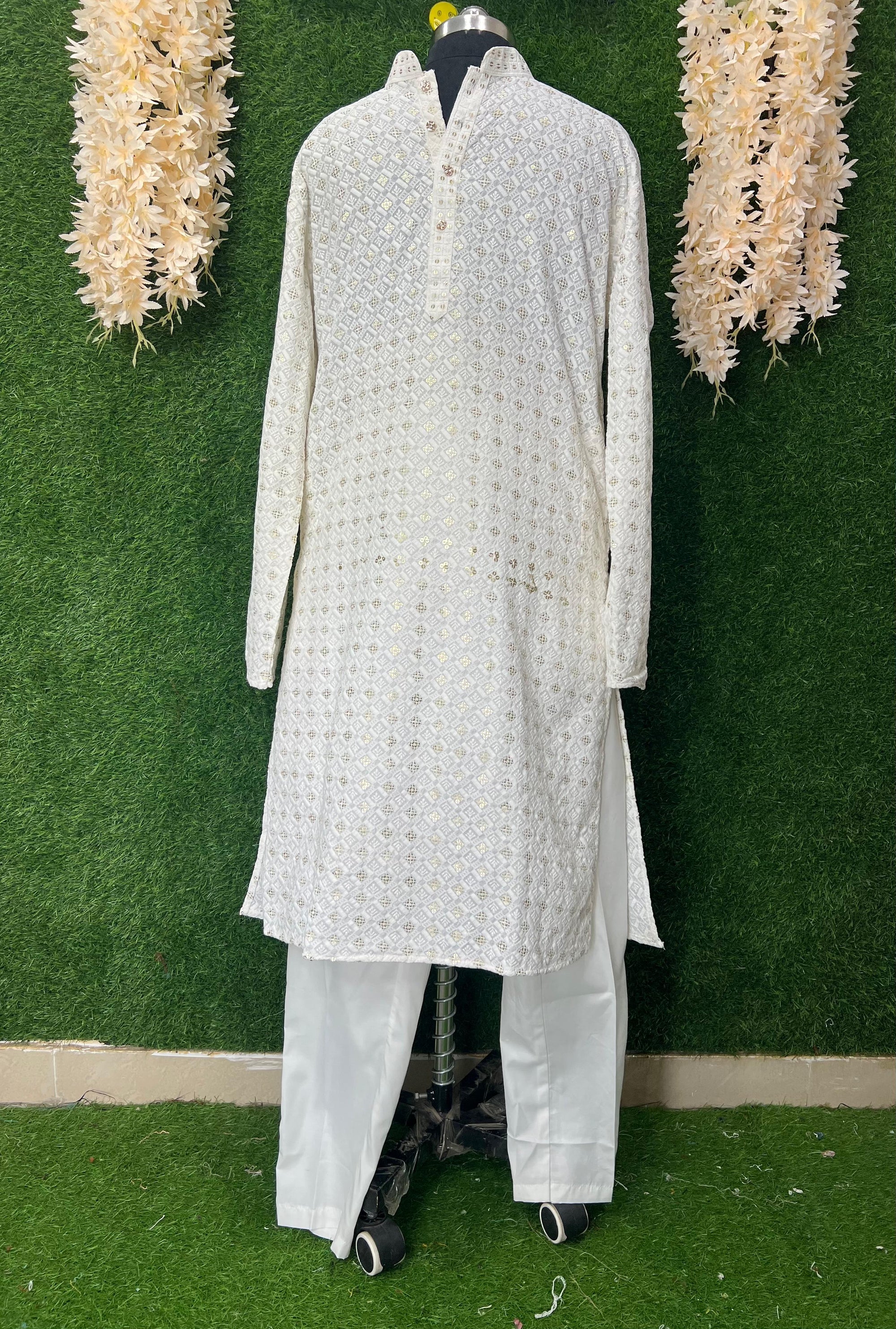 Kurta Set with Elegant Sequin Work