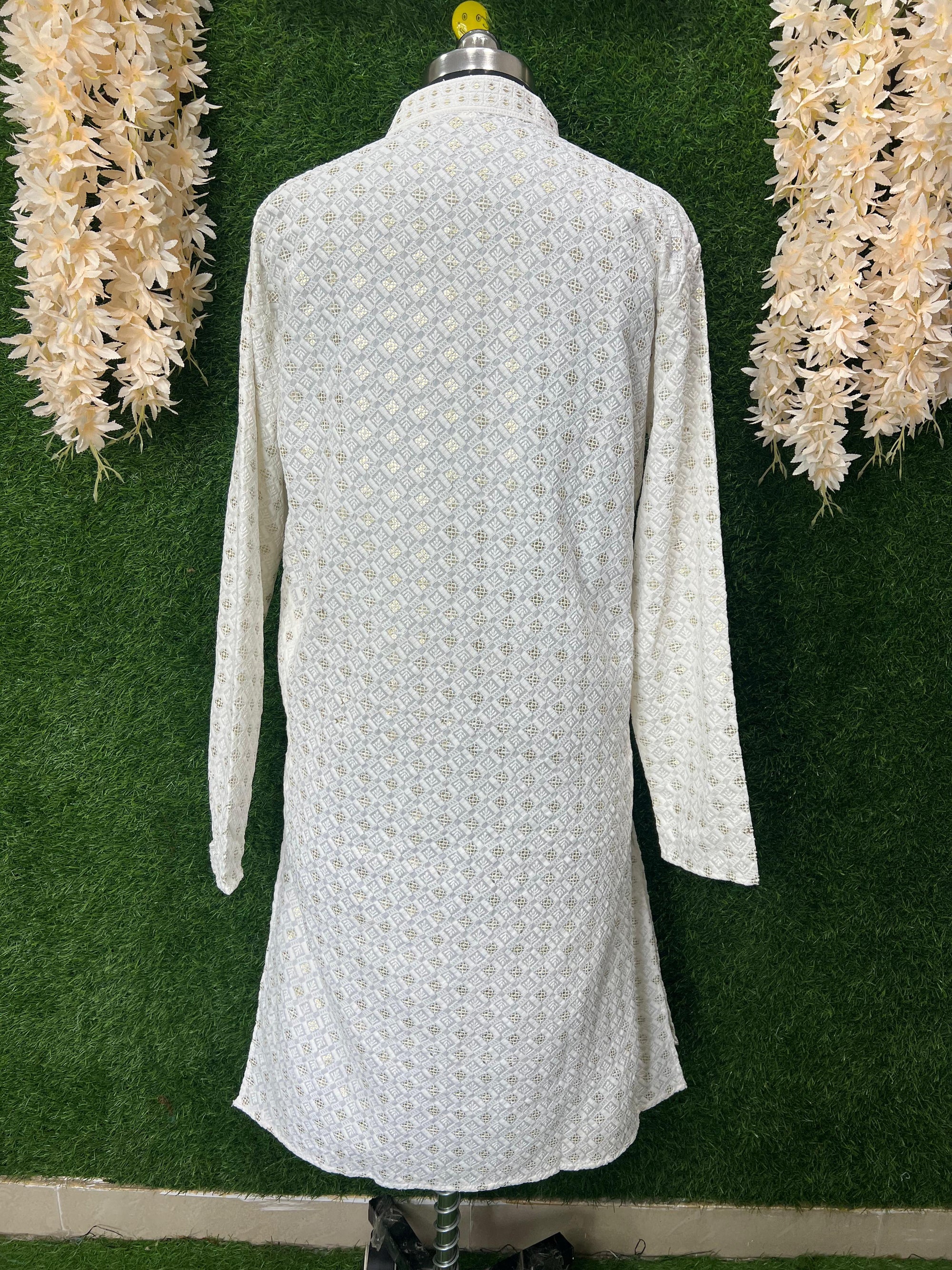 Kurta Set with Elegant Sequin Work