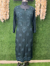 Lucknowi Chikankari Kurti with Hand Embroidery & Mukesh Work