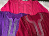 Viscose Kurti with Lucknowi Chikankari & Hand Embroidered Cutdana Work