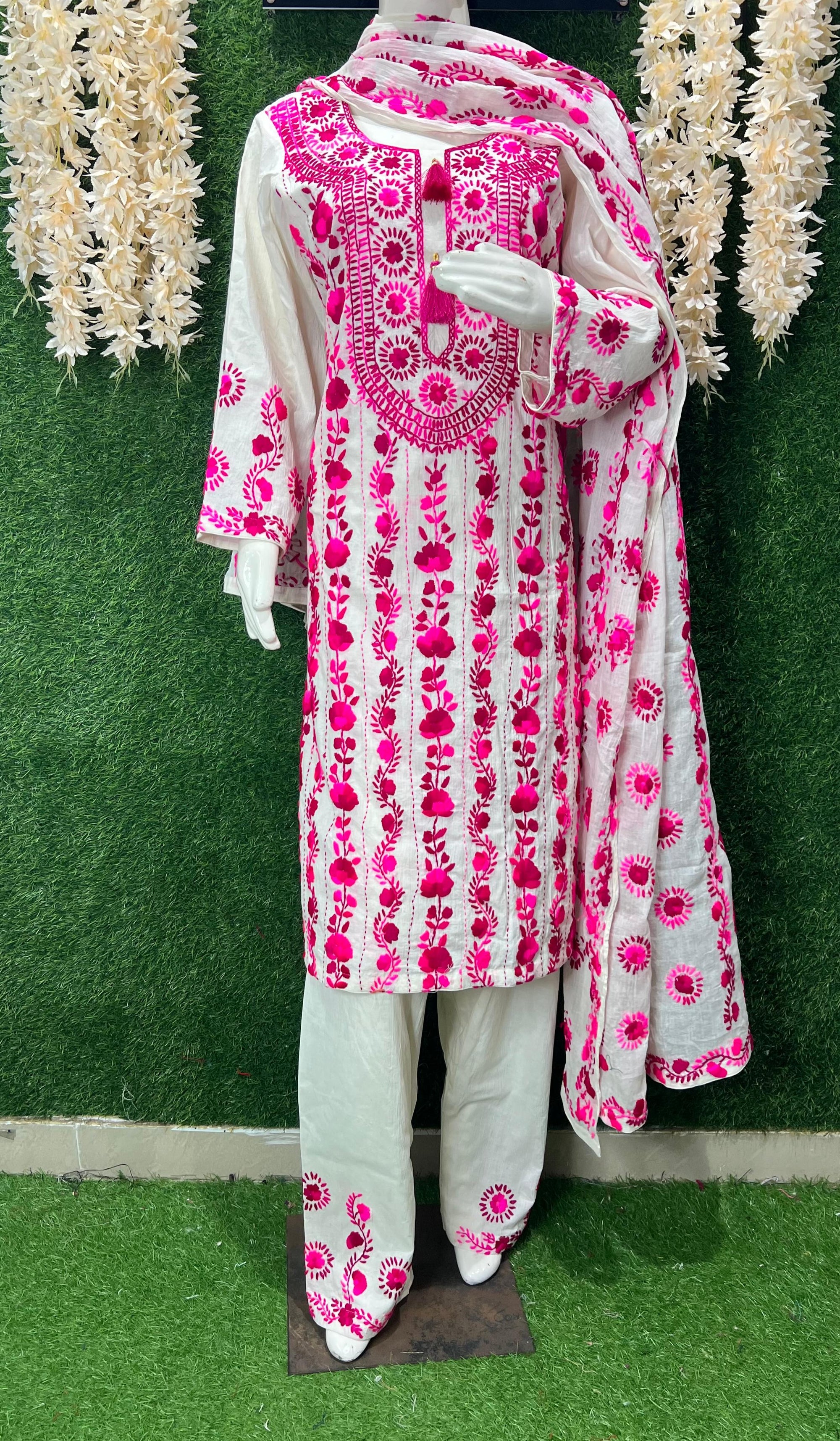 Phulkari Suit – Latest Hand Work Design