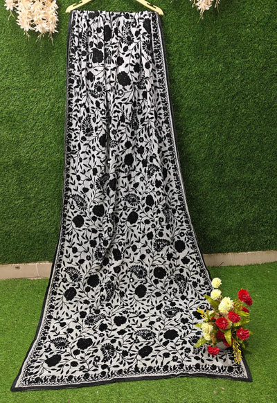 Hand-Embroidery Phulkari Dupatta with Vibrant Multicolour Work