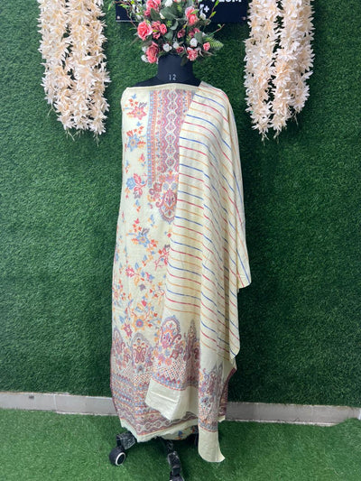 Kashmiri Kani Weaved Suit Set