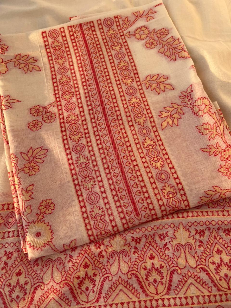 Kashmiri Kani Weaved Suit Set