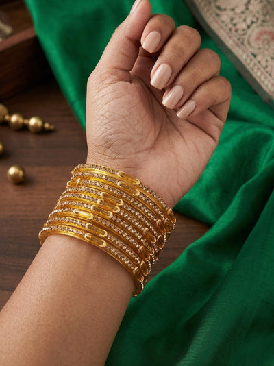 Moon Glass Bangles – Elegant Traditional Beauty ✨