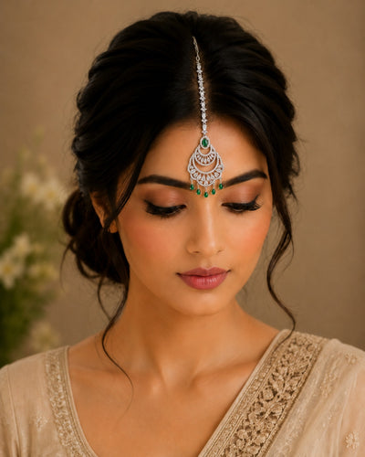 Designer Silver Stone Teeka