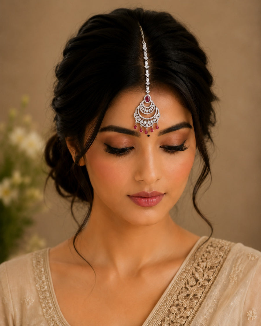 Designer Silver Stone Teeka