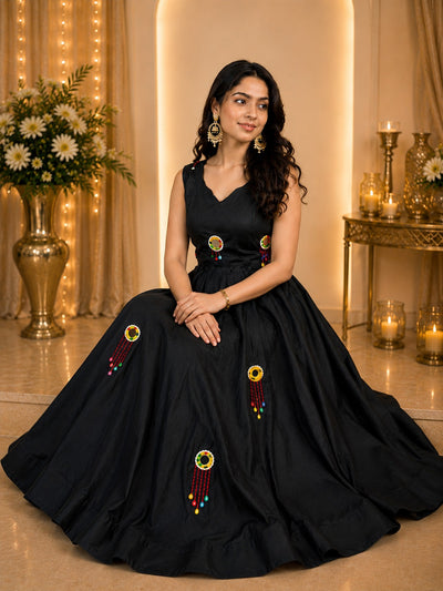 Roman Silk Lehenga Choli Set for Women | Indian Wedding & Party Wear
