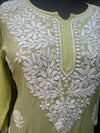 Chikankari modal short top