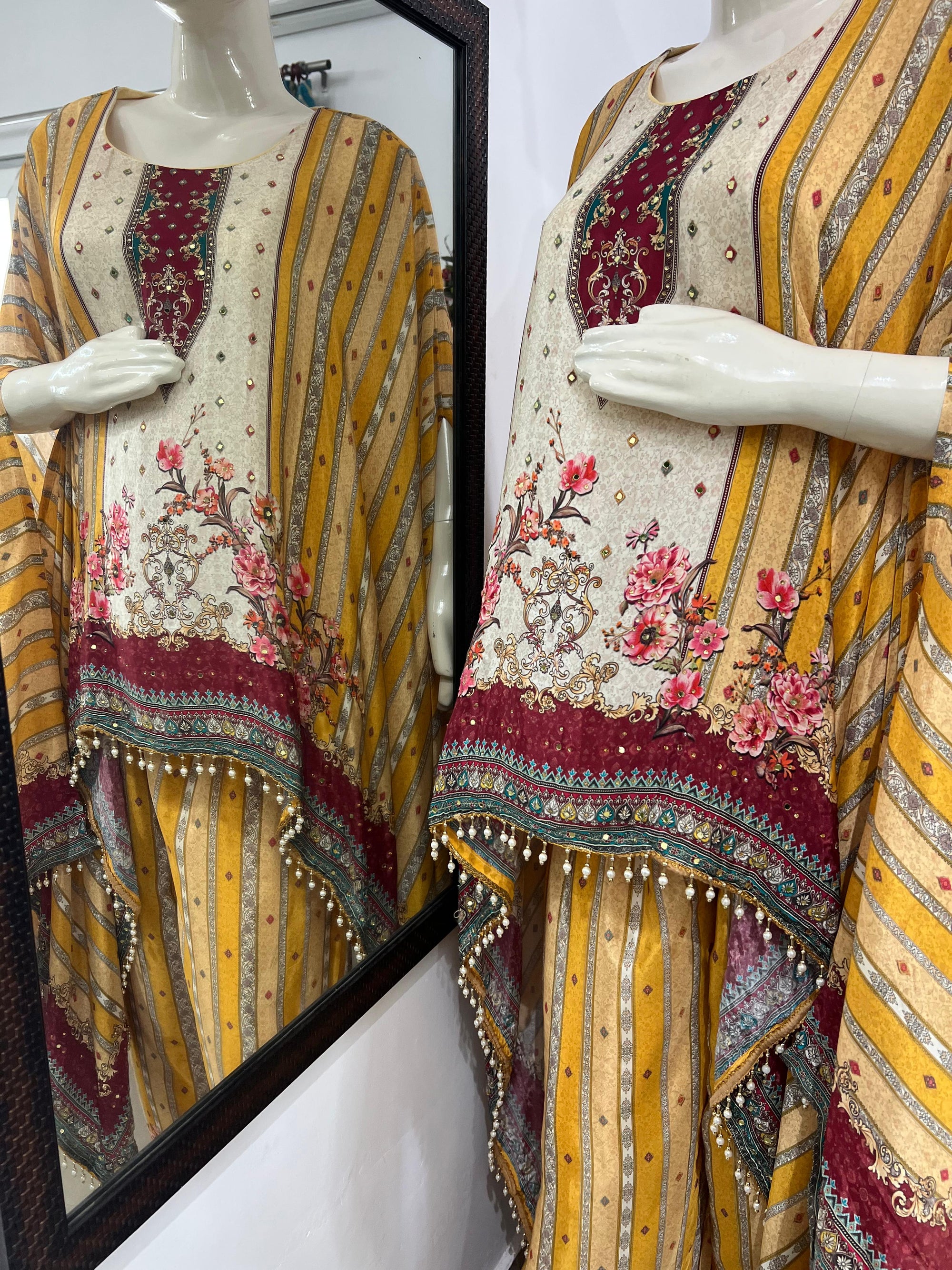 Ombre Kaftan Co-ord Set