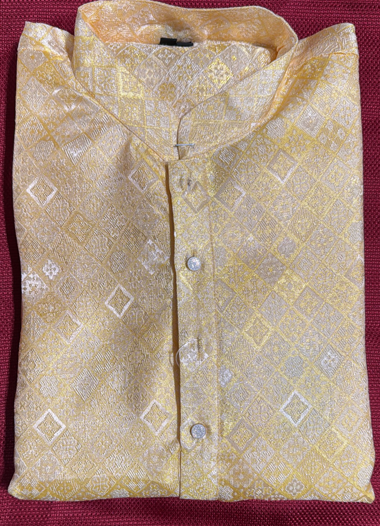 Men’s Party Wear Jacquard Kurta Pajama Set