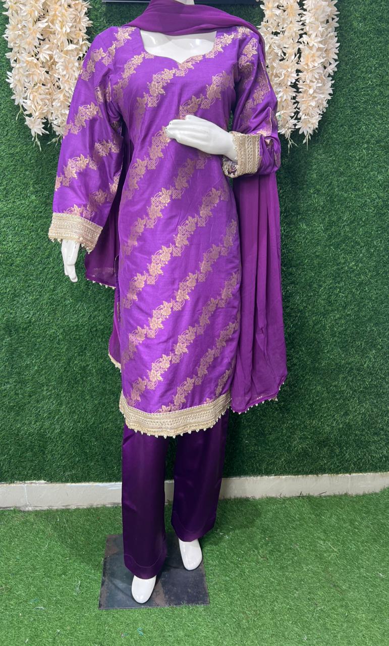 Banarasi 3-Piece Suit Set
