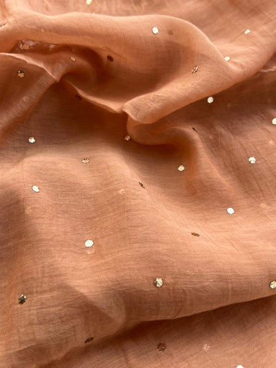 Lucknowi Chikankari Pearl Cutdana Pitta Kasab Suit Set