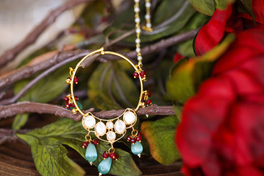 Shivalika traditional indian nose rings/nath