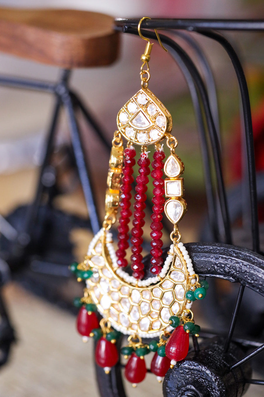Niharika kundan passa/hair jewelry