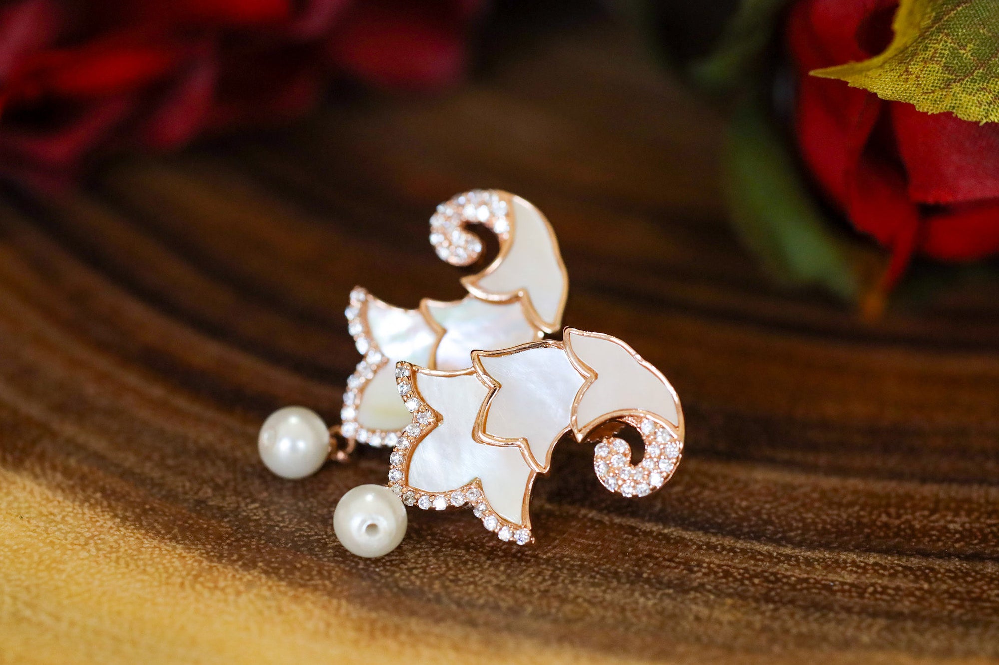 Coraline mop earrings