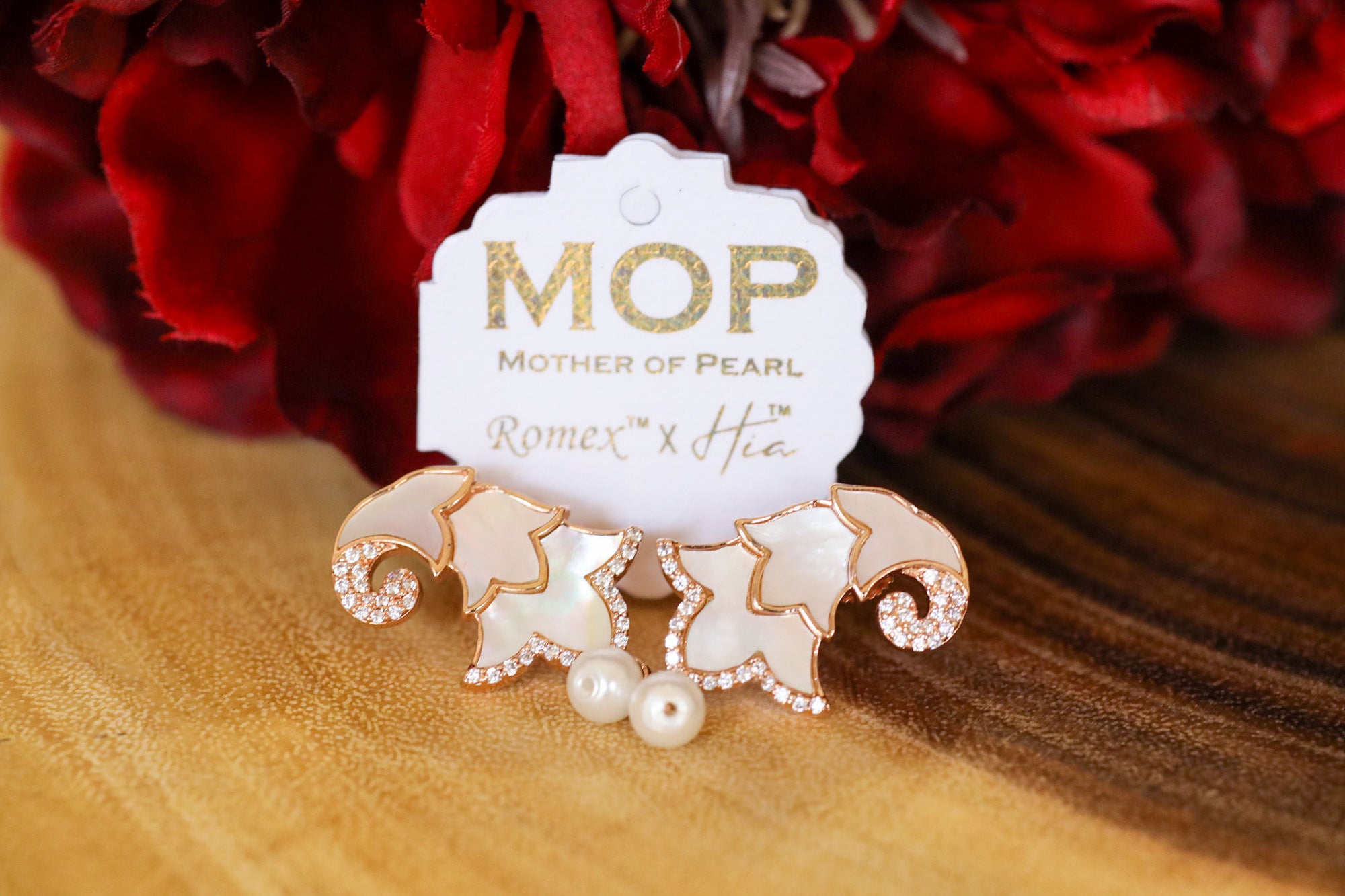 Coraline mop earrings