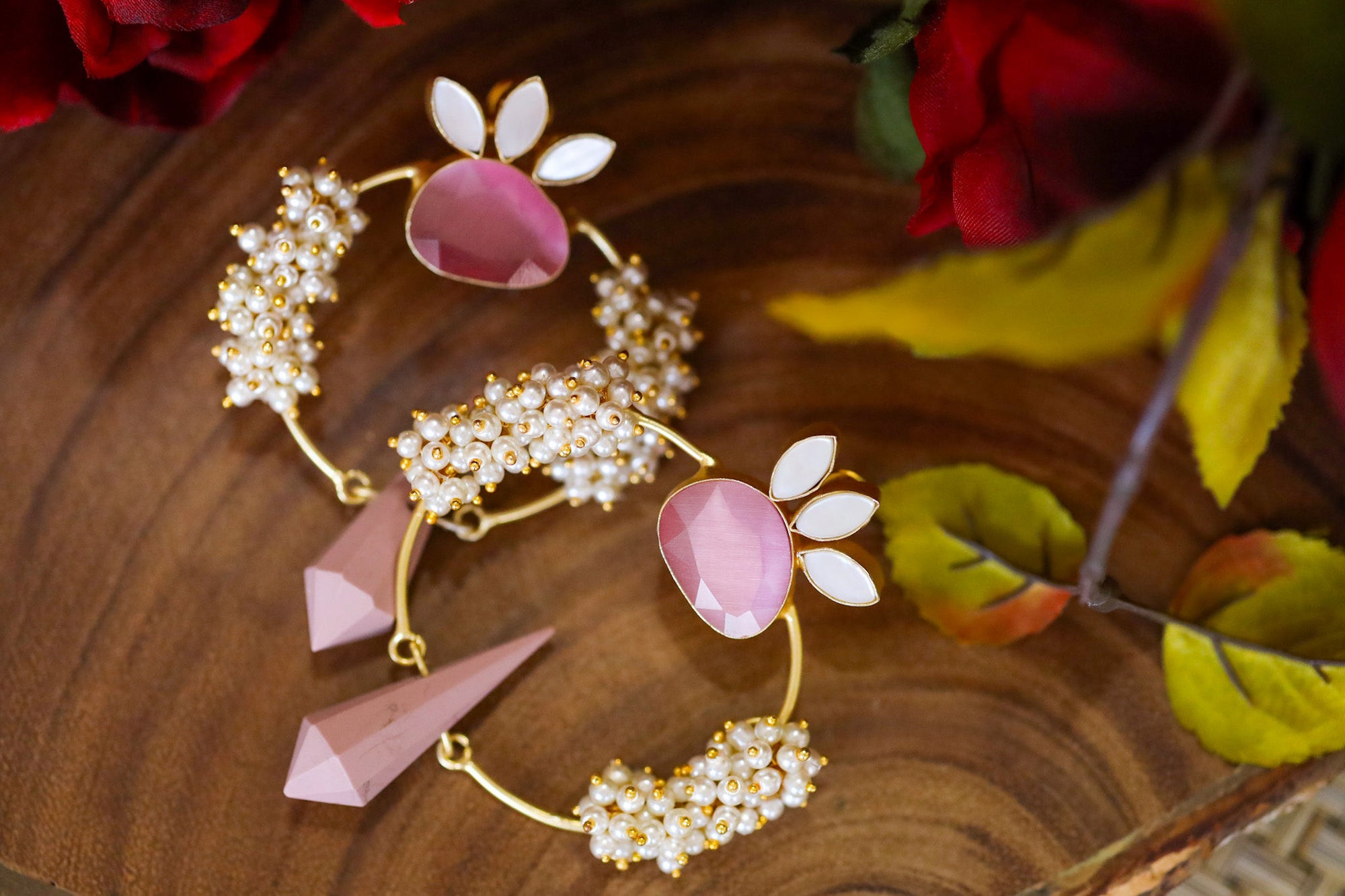 women drop earrings in usa