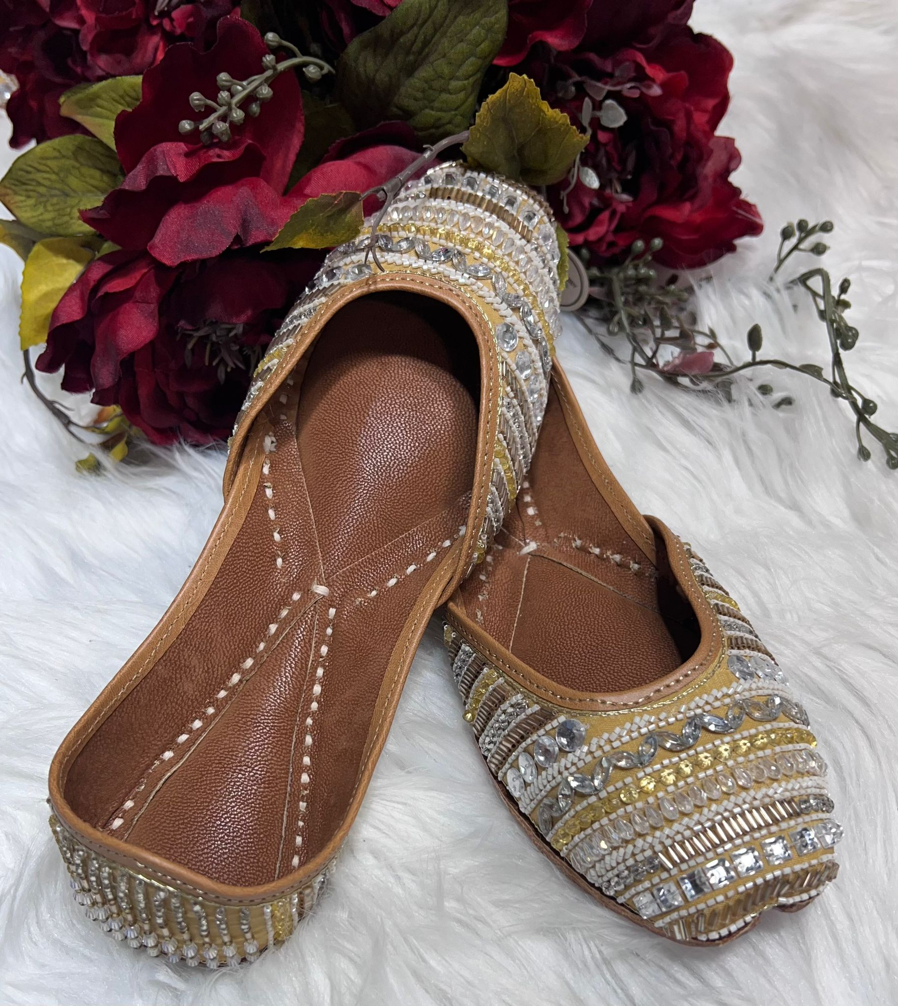 Tanya star studded designer jutti