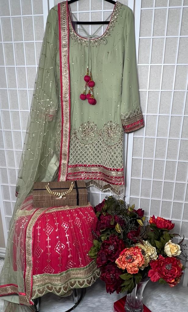 Labanya designer dress set (garara)