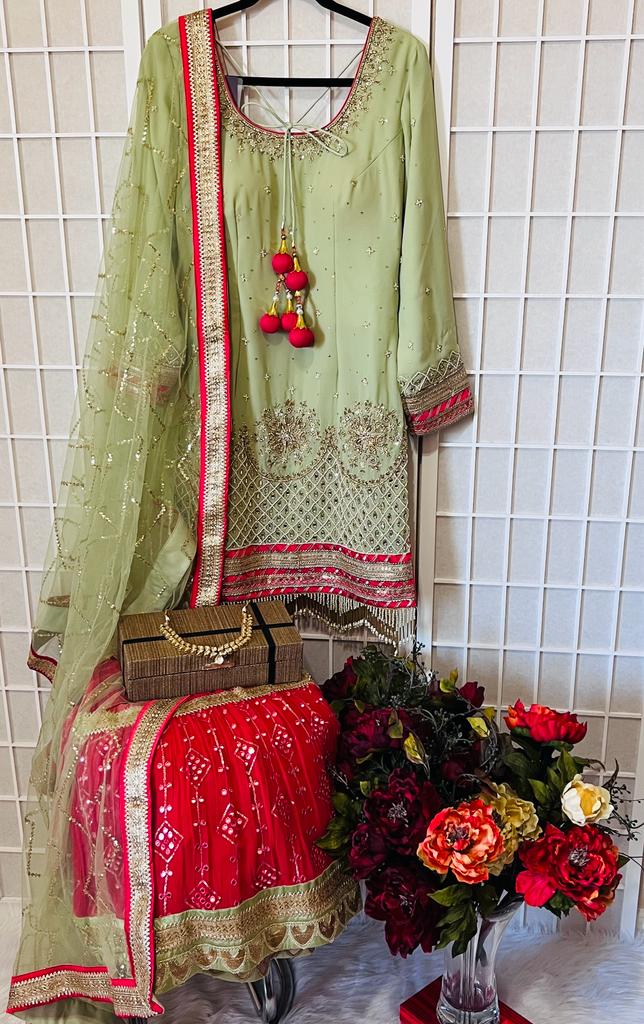 Labanya designer dress set (garara)